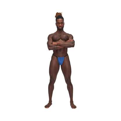 MALE POWER - SEXAGON POSING STRAP ROYAL TAMANHO ÚNICO