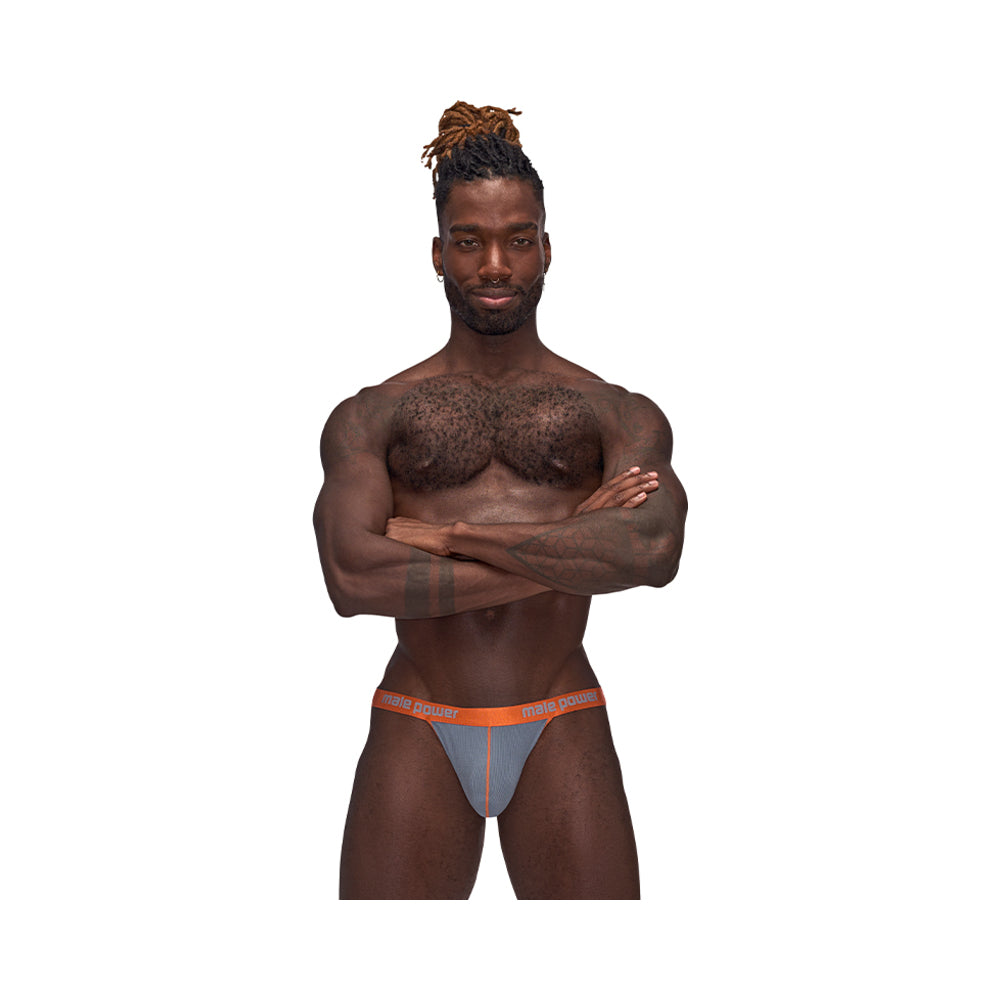 MALE POWER - CASANOVA UPLIFT JOCK GRAY L/XL