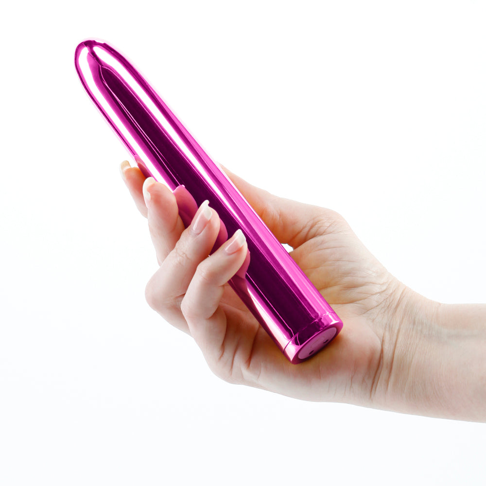 NS NOVELTIES - CHROMA RECHARGEABLE VIBE 7 IN. PINK