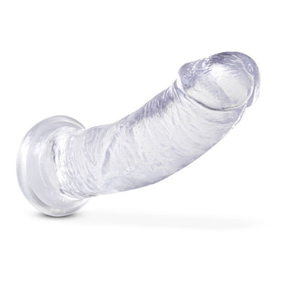 BLUSH - B YOURS PLUS ROAR N' RIDE 8 IN. DILDO CLEAR