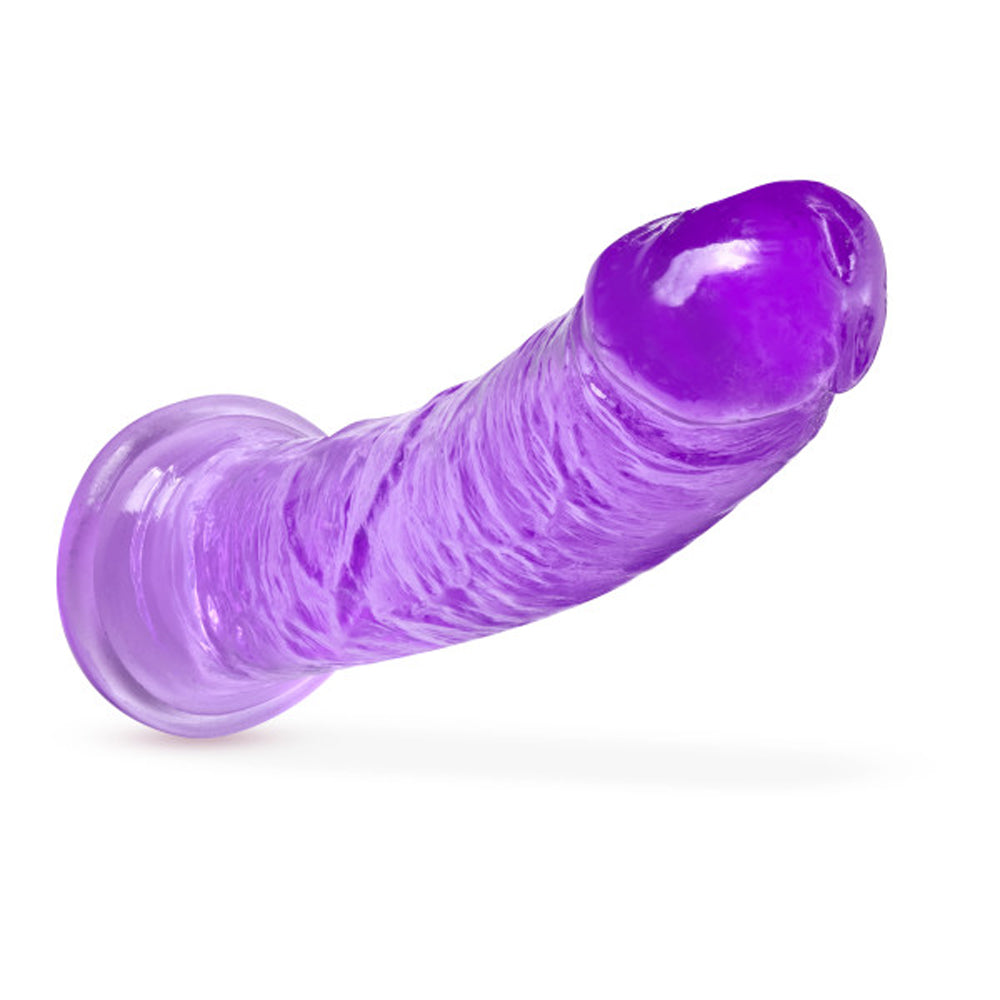 BLUSH - B YOURS PLUS ROAR N' RIDE 8 IN. DILDO PURPLE