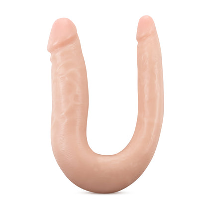 BLUSH - DR. SKIN SILICONE DR. DOUBLE REALISTIC 12 IN. DUAL-ENDED DILDO BEIGE