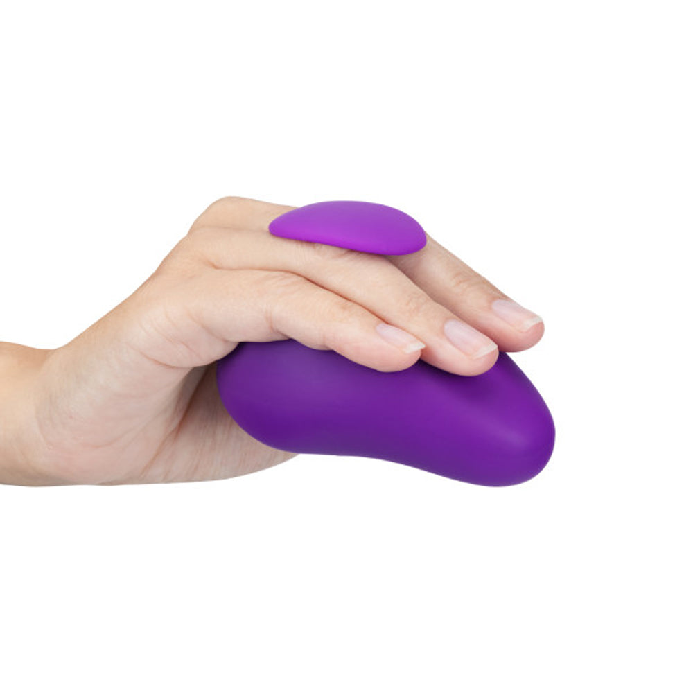 BLUSH - VIBRADOR DE SILICONE RECARREGÁVEL WELLNESS PALM SENSE ROXO