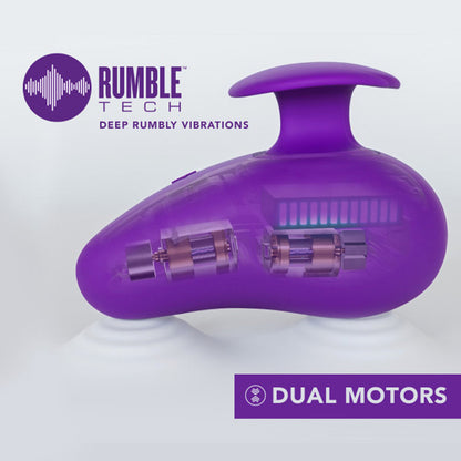 BLUSH - VIBRADOR DE SILICONE RECARREGÁVEL WELLNESS PALM SENSE ROXO