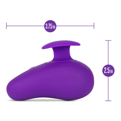 BLUSH - VIBRADOR DE SILICONE RECARREGÁVEL WELLNESS PALM SENSE ROXO