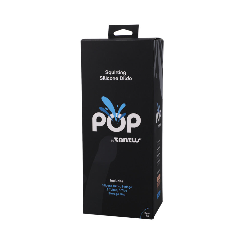 TANTUS - POP SQUIRTING DILDO ESPRESSO