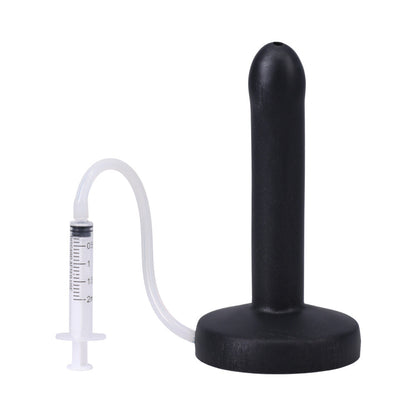 TANTUS - POP SLIM SQUIRTING DILDO MIDNIGHT