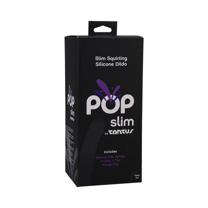 TANTUS - POP SLIM SQUIRTING DILDO WATERMELON