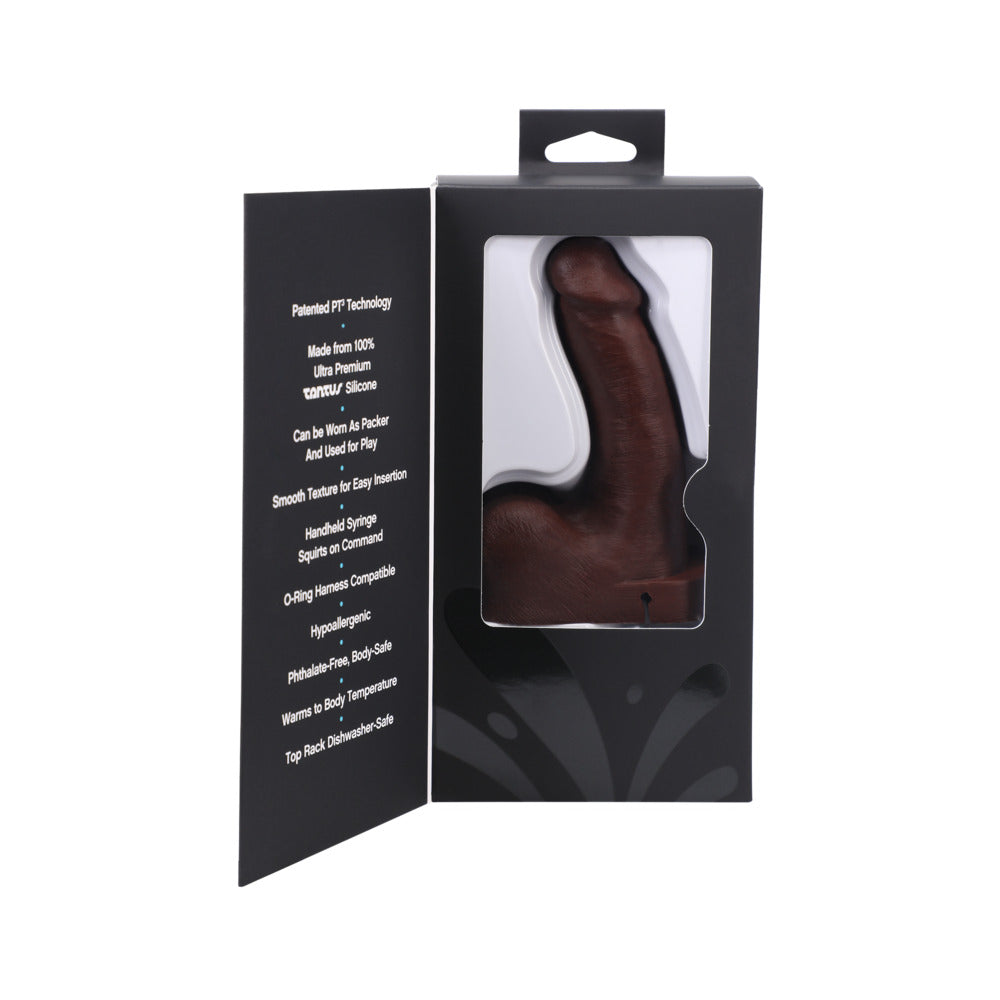TANTUS - POP N' PLAY SQUIRTING PACKER ESPRESSO
