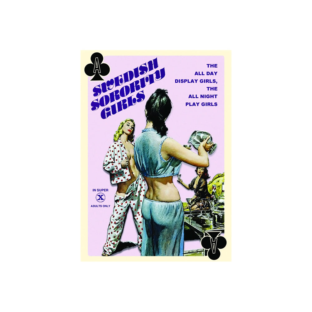WOOD ROCKET - CLASSIC PORN PLAYING CARDS