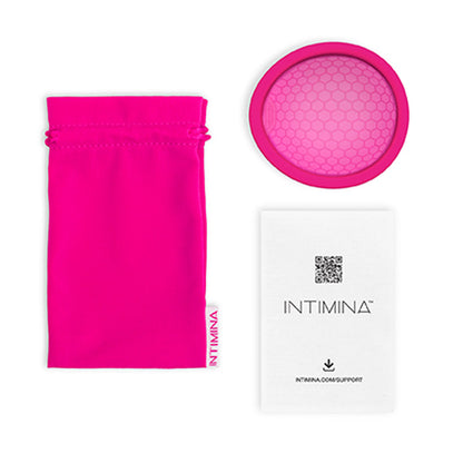 LELO - INTIMINA ZIGGY CUP 2 FLAT-FIT MENSTRUAL CUP SIZE B
