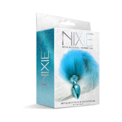 NOVIDADES GLOBAIS - NIXIE BUTT PLUG COM CAUDA OMBRÉ METÁLICA