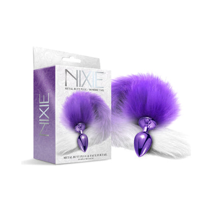 NOVIDADES GLOBAIS - NIXIE BUTT PLUG COM CAUDA OMBRÉ METÁLICA