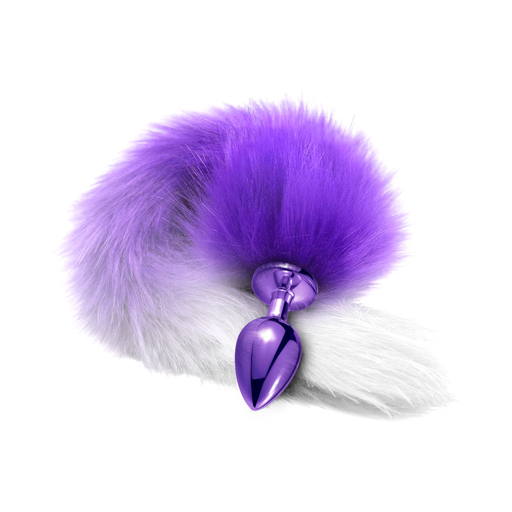 NOVIDADES GLOBAIS - NIXIE BUTT PLUG COM CAUDA OMBRÉ METÁLICA