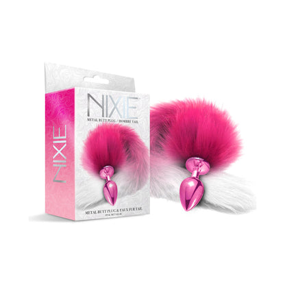 NOVIDADES GLOBAIS - NIXIE BUTT PLUG COM CAUDA OMBRÉ METÁLICA