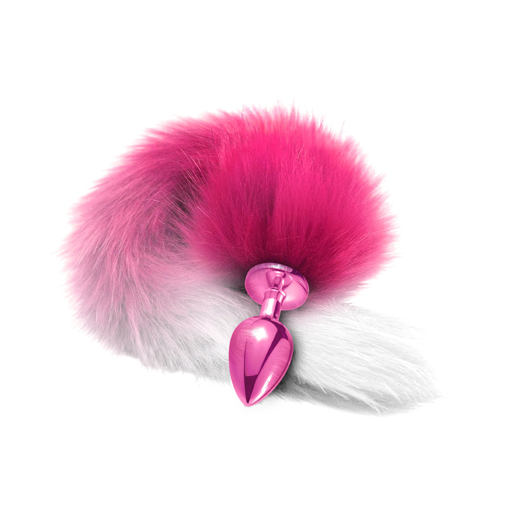 NOVIDADES GLOBAIS - NIXIE BUTT PLUG COM CAUDA OMBRÉ METÁLICA