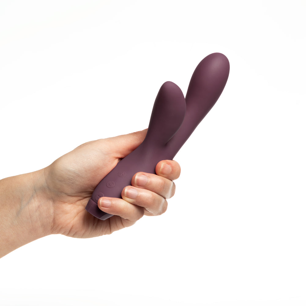 JE JOUE - HERA RECHARGEABLE SILICONE RABBIT VIBRATOR PURPLE