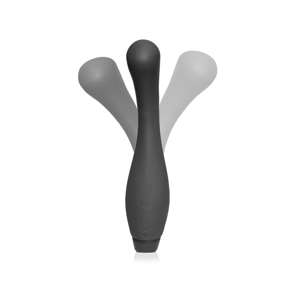 JE JOUE - JUNO FLEX RECHARGEABLE FLEXIBLE SILICONE G-SPOT VIBRATOR BLACK