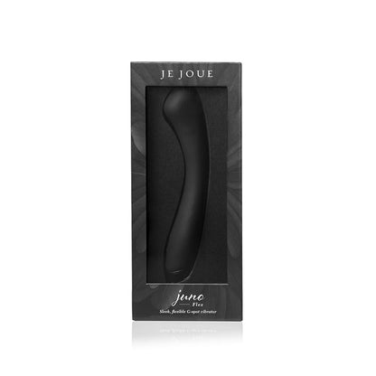 JE JOUE - JUNO FLEX RECHARGEABLE FLEXIBLE SILICONE G-SPOT VIBRATOR BLACK