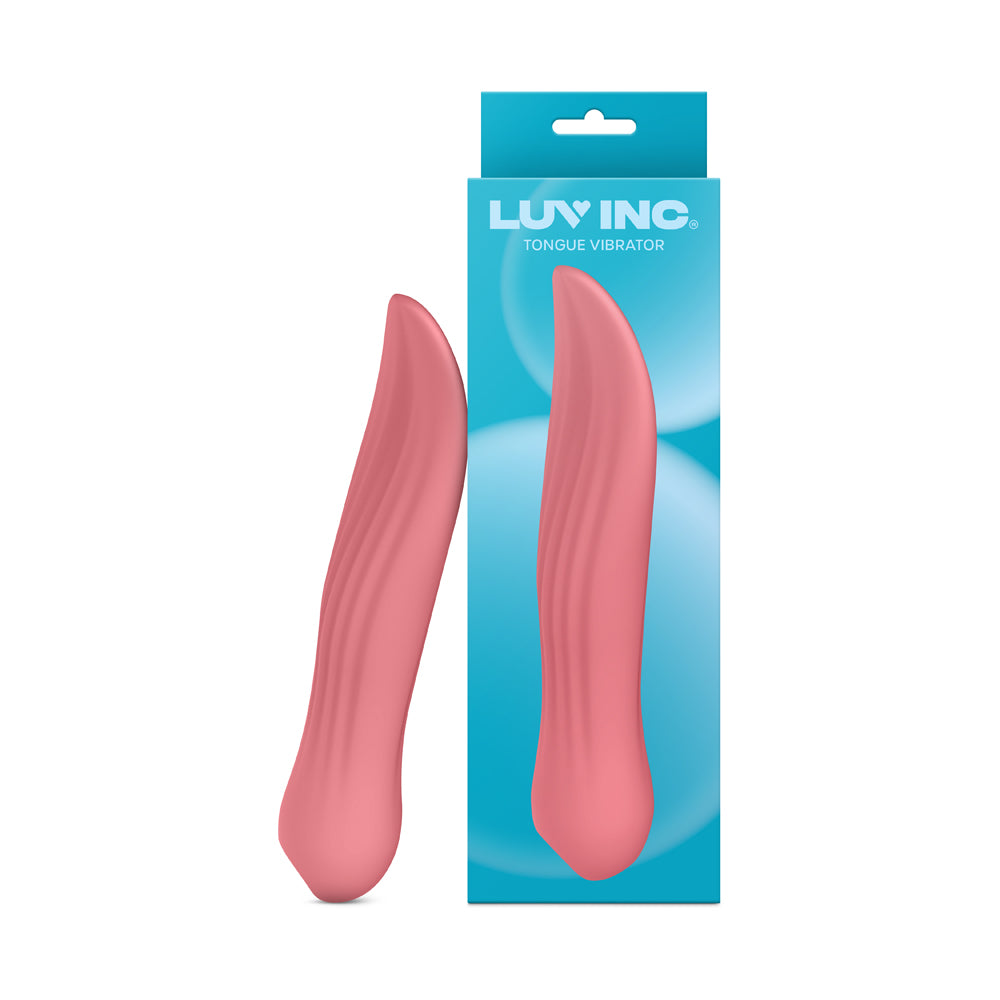 LUV INC. - VIBRADOR DE LÍNGUA LUV INC TV23, DE SILICONE RECARREGÁVEL