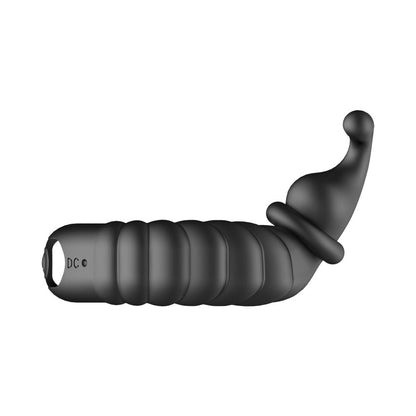 FORTO - F 24 RECHARGEABLE SILICONE TEXTURED VIBRATING COCK RING