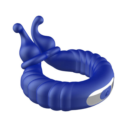 FORTO - F 24 RECHARGEABLE SILICONE TEXTURED VIBRATING COCK RING