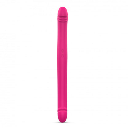 LOVELY PLANET - DORCEL ORGASMIC DOUBLE DO DILDO DUPLO RECARREGÁVEL COM VIBRAÇÃO E MOVIMENTO DE PISTÃO COR-DE-ROSA