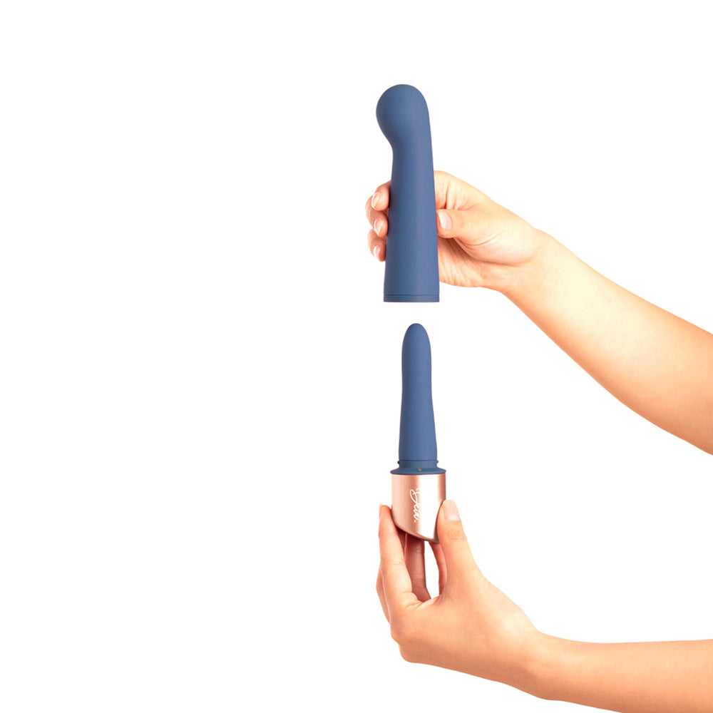 DEIA - THE COUPLE G-SPOT AND BULLET MASSAGER SILICONE BLUE