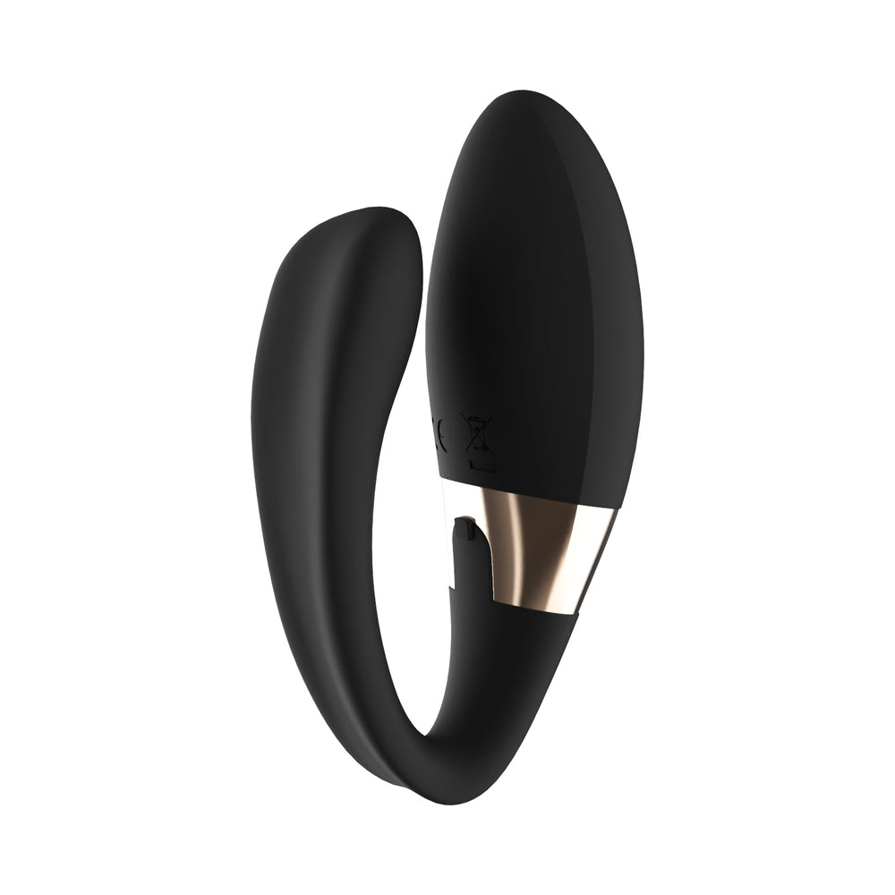 LELO - TIANI DUO RECHARGEABLE DUAL STIMULATION COUPLE'S VIBRATOR WITH REMOTE BLACK