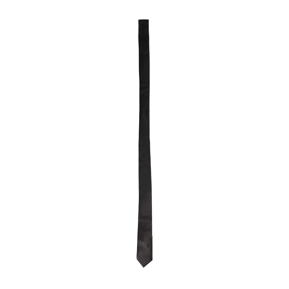 SHOTS - AI! FITA DE BONDAGE EM CETIM PRETO E BRANCO PRETA