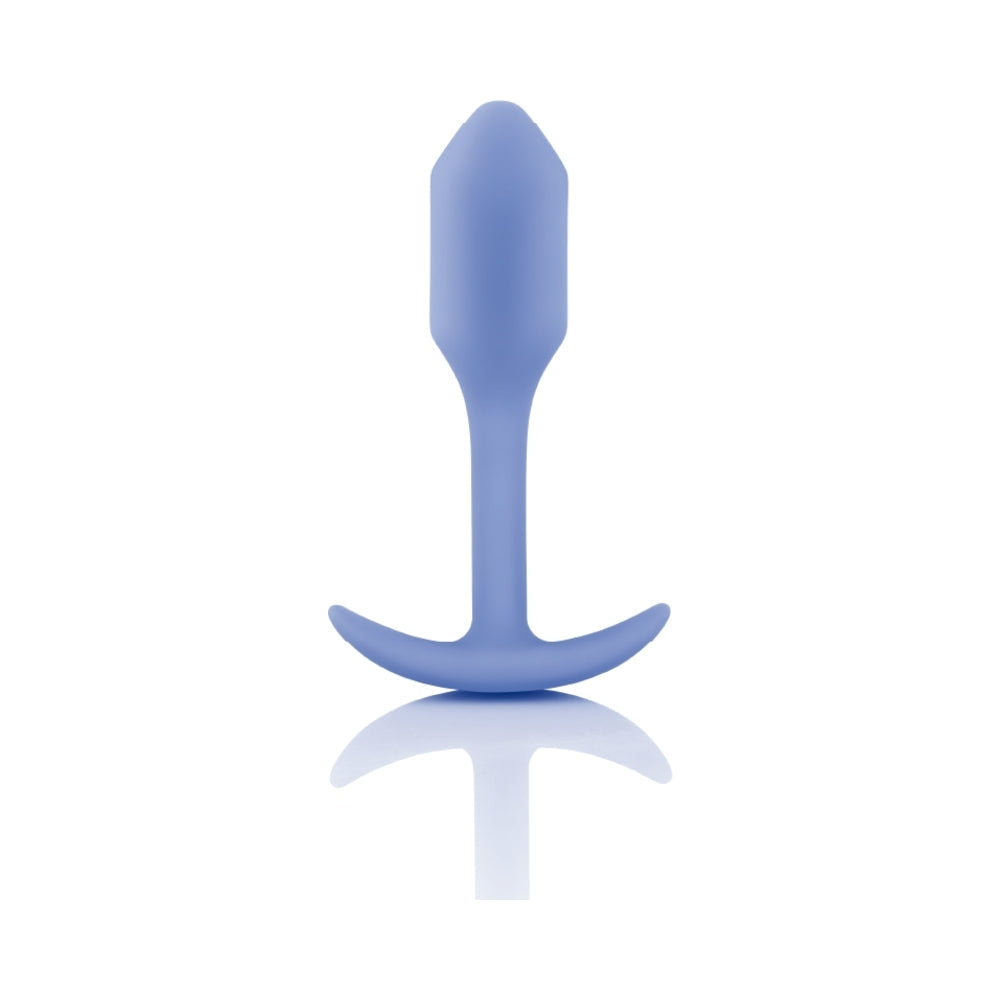 B-VIBE - SNUG PLUG 1 WEIGHTED SILICONE ANAL PLUG