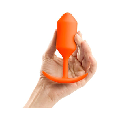 B-VIBE - SNUG PLUG 3 WEIGHTED SILICONE ANAL PLUG