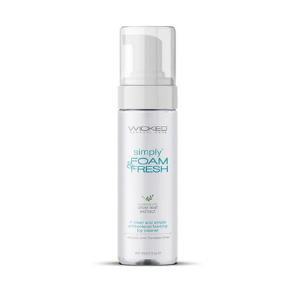 WICKED - ESPUMA DE LIMPEZA ANTIBACTERIANA PARA BRINQUEDOS SIMPLY FOAM & FRESH 7 OZ.