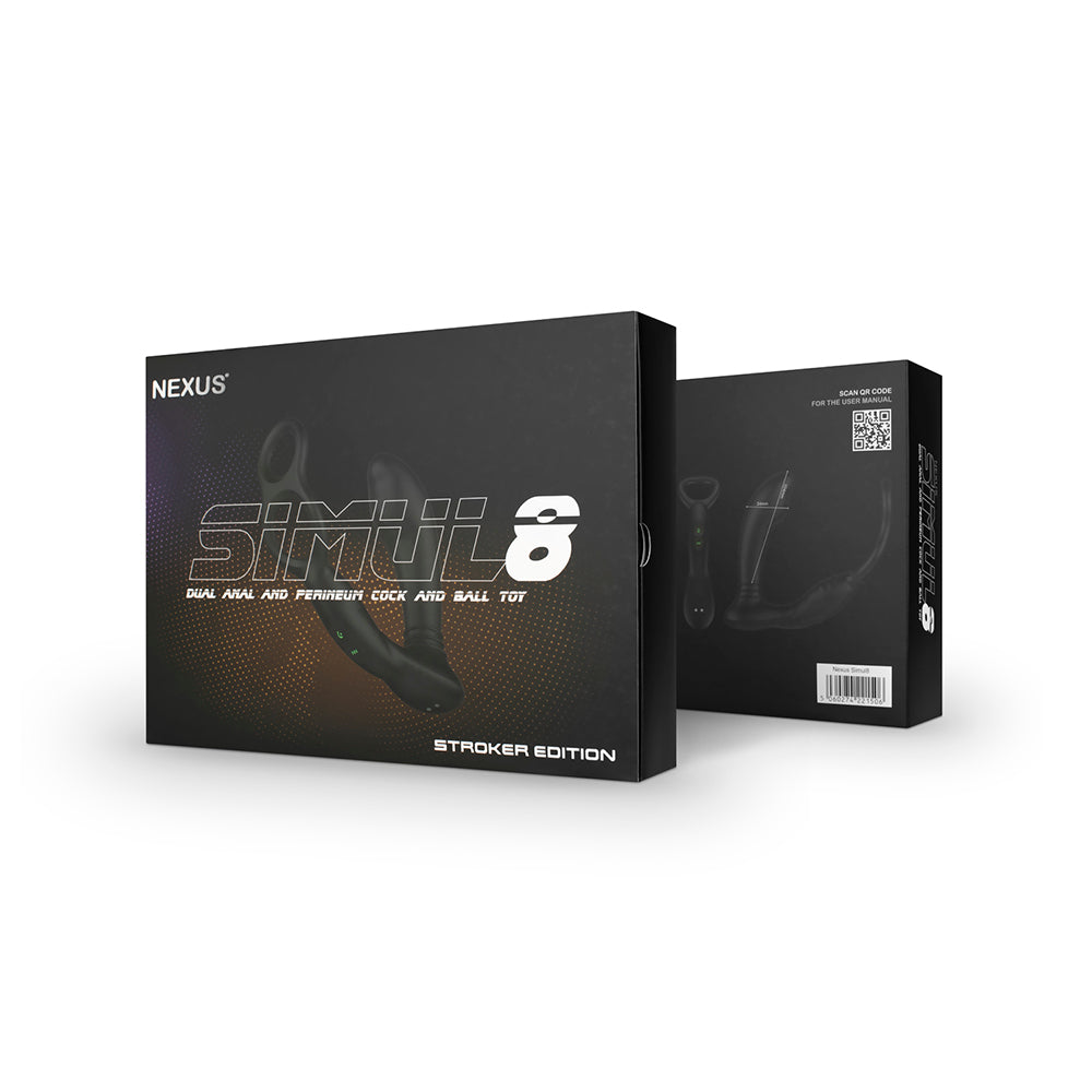 NEXUS - SIMUL8 STROKER EDITION SILICONE BLACK