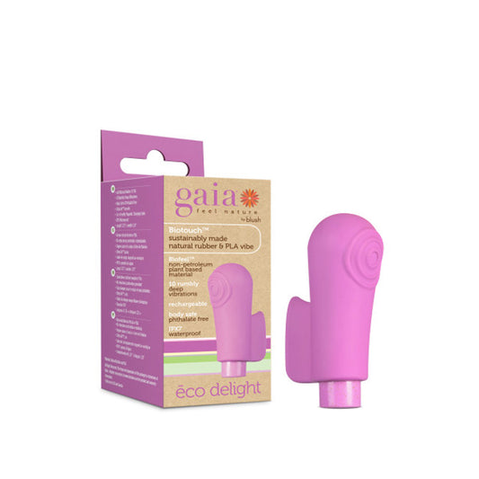BLUSH - GAIA ECO DELIGHT BULLET VIBRATOR AND SLEEVE PURPLE
