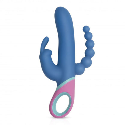 EDC WHOLESALE - PMV20 VICE DOUBLE VIBRATOR SILICONE BLUE