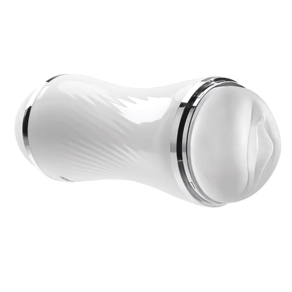 ZERO TOLERANCE - DOUBLE DIP DUAL-ENDED REALISTIC STROKER WITH MOVIE DOWNLOAD WHITE