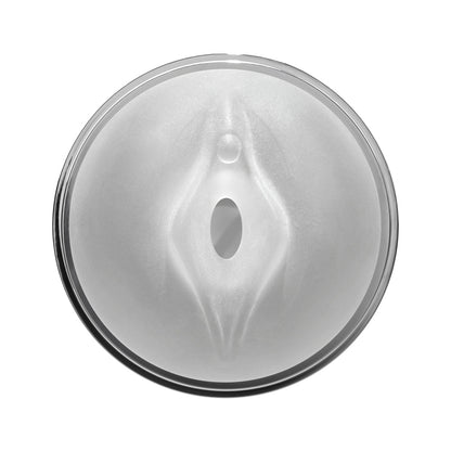 ZERO TOLERANCE - DOUBLE DIP DUAL-ENDED REALISTIC STROKER WITH MOVIE DOWNLOAD WHITE