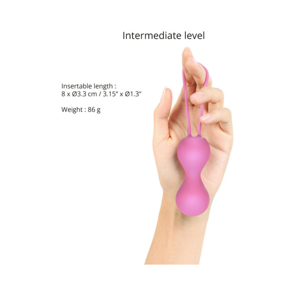 LOVELY PLANET - LOVE TO LOVE BOLAS DE KÉGEL EM SILICONE PINK PASSION