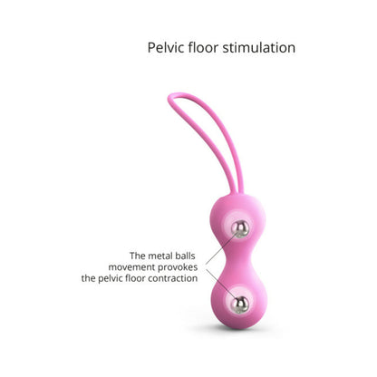LOVELY PLANET - LOVE TO LOVE BOLAS DE KÉGEL EM SILICONE PINK PASSION