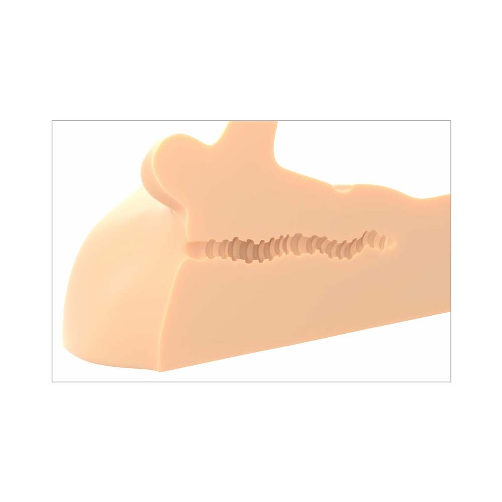 PDX BRANDS - PDX PERFECT RIDE ANAL MASTURBATOR WITH 6 IN. POSABLE DILDO