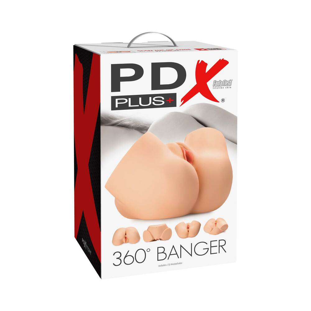 PDX BRANDS - PDX 360º BANGER DUAL ENTRY MASTURBATOR