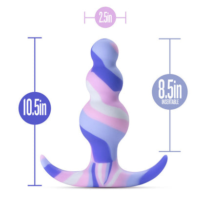 BLUSH - AVANT TWILIGHT SILICONE ANAL PLUG BLUE