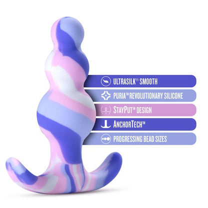 BLUSH - AVANT TWILIGHT SILICONE ANAL PLUG BLUE