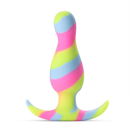 BLUSH - AVANT KALEIDO SILICONE ANAL PLUG LIME