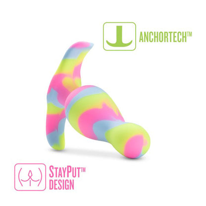 BLUSH - AVANT KALEIDO SILICONE ANAL PLUG LIME