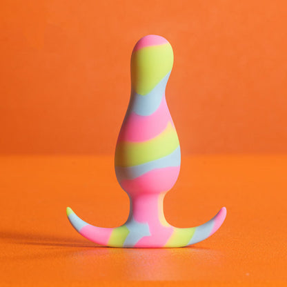 BLUSH - AVANT KALEIDO SILICONE ANAL PLUG LIME
