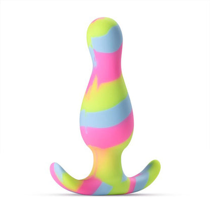BLUSH - AVANT KALEIDO SILICONE ANAL PLUG LIME