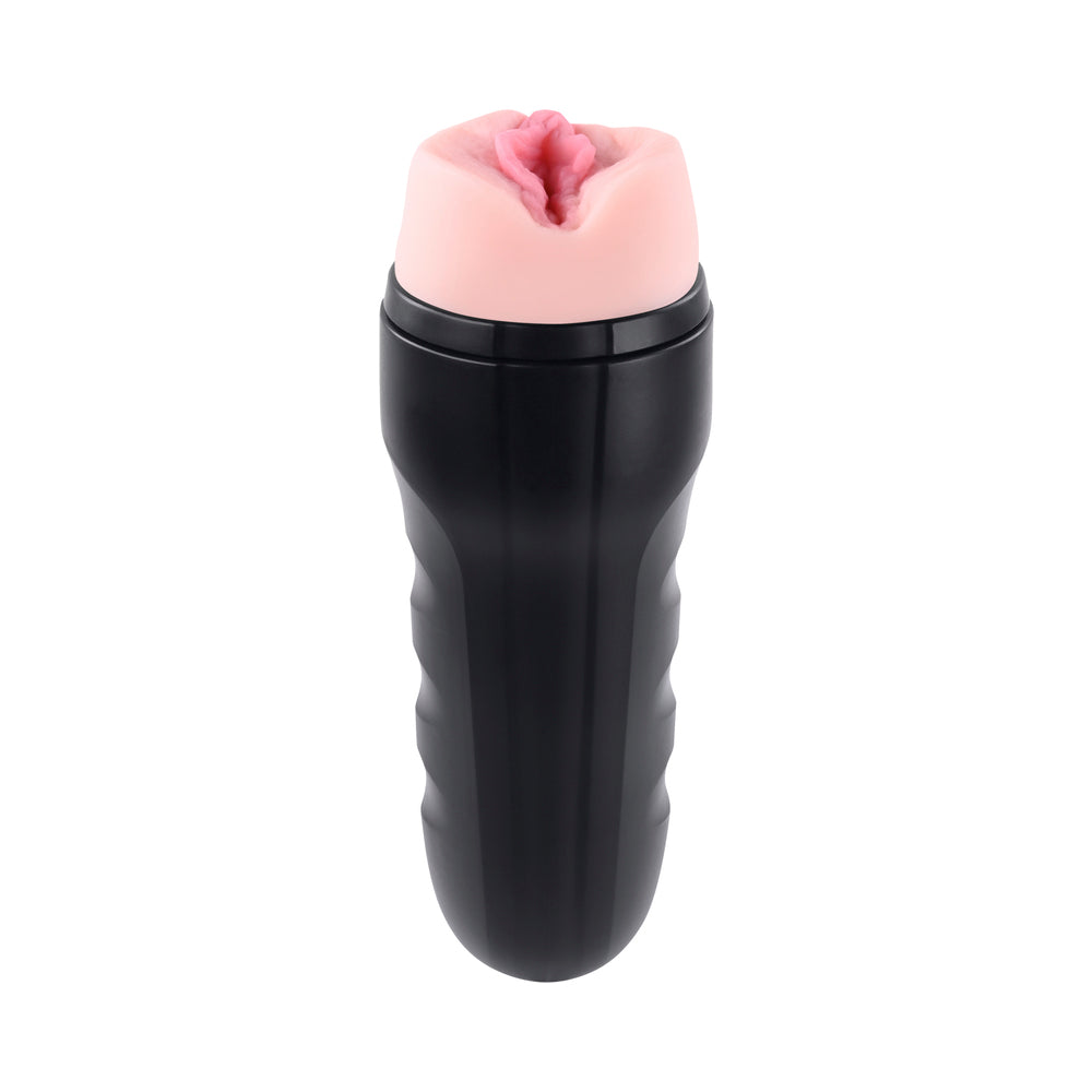 ZERO TOLERANCE - GRIP IT REALISTIC VAGINA STROKER WITH MOVIE DOWNLOAD BEIGE
