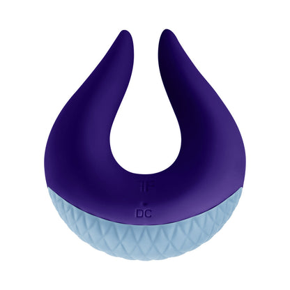 FEMMEFUNN - VOLEA RECHARGEABLE SILICONE FLUTTERING TIP VIBRATOR DARK PURPLE